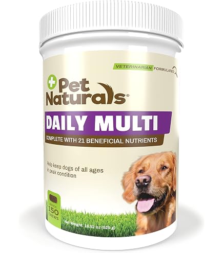 Probiotico Per Cani Pet Naturals - 160 Masticazioni Sapore Anatra - Per Digestione E Sistema Immunitario