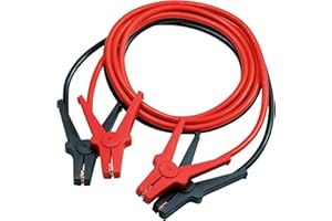 AEG Câble d'aide au démarrage SP 25 « Alu-Tec », pour batteries 12 et 24 V, dans un sac de rangement, conforme à la norme DIN 72553