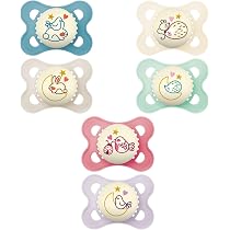 Attache Tétine En Silicone - Lot De 12 - Transparent - Compatible MAM, NUK, Avent - Pour Bébé