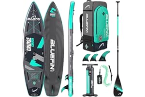 BLUEFIN SUP Bluefin Cruise Carbon SUP Gonfiabile Stand Up Paddle Board | Accessori Paddleboard Premium | Taglie Multiple: 10'8, 12', 15'