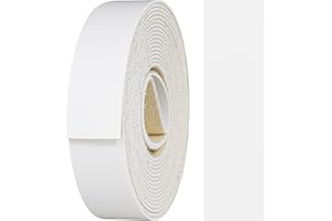 haggiy Kantenumleimer aus ABS mit Schmelzkleber 22 mm x 2,5 m – Premium Umleimer extra stark zum Aufbügeln für Möbelplatten & Regalbretter – Kantenband Dekor: Weiß-Classic