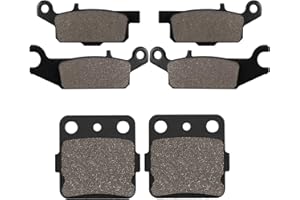 Cnornus Front and rear brake pads for Yamaha YFM250 YFM 250 RX RY Raptor 250 2008 2009 2010 2011