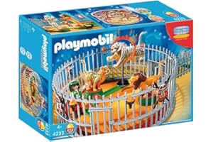 Playmobil - 4233 Dresseur avec Cage Aux Fauves
