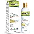 Indus Valley Halal Hair Fall Defense Anti-Dandruff Shampoo Tear Free Soap Alkali Free pH 5.5 No Paraben,200 ml