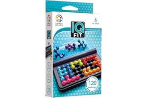 DAKLUNAR Puzzle para niños, IQ Puzzler Pro con 120 tipos de desafíos Puzzle Game Smart Games IQ Puzle Juegos de Huecos para Niños A partir de 6 años y Adultos (Clásico)