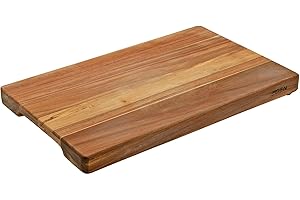 EDEN QUALITY PRODUCTS Tagliere Eden in Legno d'Acacia con Piedini in Gomma, 40 cm x 25 cm, EQP011