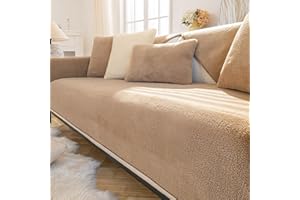 IMSGVIFO Antypoślizgowa poszewka na sofę i poduszkę w kształcie litery L, na siedzenia i fotele różnej wielkości, jako ochraniacz na sofę i pokrowiec do salonu