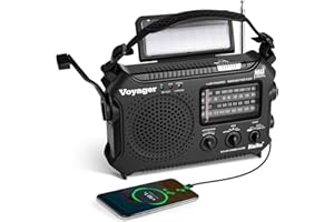 Kaito Radio portable - Radios portables (Analogique, AM, FM, SW, 87-108 MHz, 520-1710 kHz, 3200-22000 kHz) - Noir