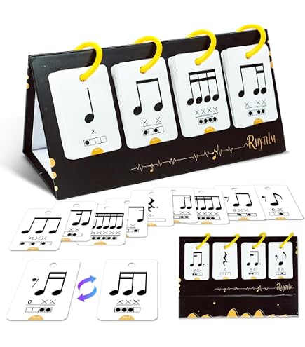 Fiches Solfège Toyvian Cartes Rythme Musique Pour Apprentissage Solfège Outil Pédagogique Lecture Notes
