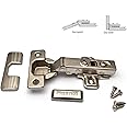 20 x GTV Soft Close 35mm Kitchen Hinge Cabinet Door Plate + Screws