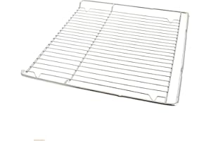 ADEPEM Grille Four Pour Cuisinière Bosch 455x375mm, Grille Four Universelle Compatible Four Bosch, Siemens, Neff, Blaupunkt, Viva, 00577170 HEZ634000 Z11CR10X0 Grille De Four Résistante