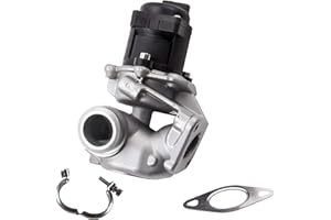 PARTSLINE Collier Soupape Vanne EGR recylage échappement 1,6l 1,6 HDI JTD DDiS Berlingo C2 C3 C4 C5 JUMPY 2 SCUDO C-MAX FIESTA FOCUS FUSION 1007 206 207 3008 307 308 407 EXPERT PARTNER 1618NR 161859 9649358780