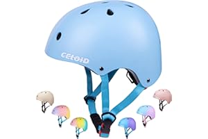 CELOID Kids Bike Helmet,Toddler Skateboard Helmets for Age 5-8-12-10-14-16 Years Boys & Girls,Adjustable Multi-Sport Bicycle Skateboarding Roller Inline Skating Scooter Rollerblade Cyling Helmet