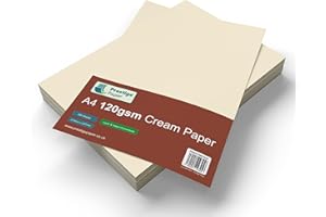 PRESTIGE PAPER Prestige A4 Cream 120gsm Paper x 500 Sheets per Pack
