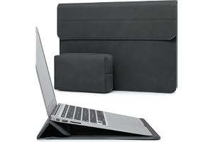 HYZUO 13,3-14 Tum Laptopväska Fodral med Stativfunktion, Rymd