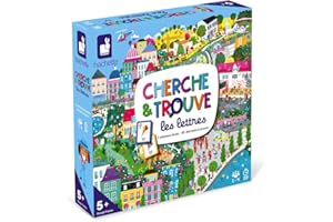 Janod - Cherche et Trouve Les Lettres - Jeu de Société Enfant - Jeu Pédagogique - Jeu pour la Famille - Dès 5 ans, J02436