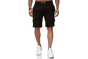 Reslad Kurze Hose Herren Cargo Bermuda Shorts Jogginghose Sport-Hose RS-5069