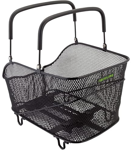 Panier Racktime Edge – 20 L, 43x24x29 Cm, Noir, Avec Adaptateur Snapit, Pratique Et Robuste