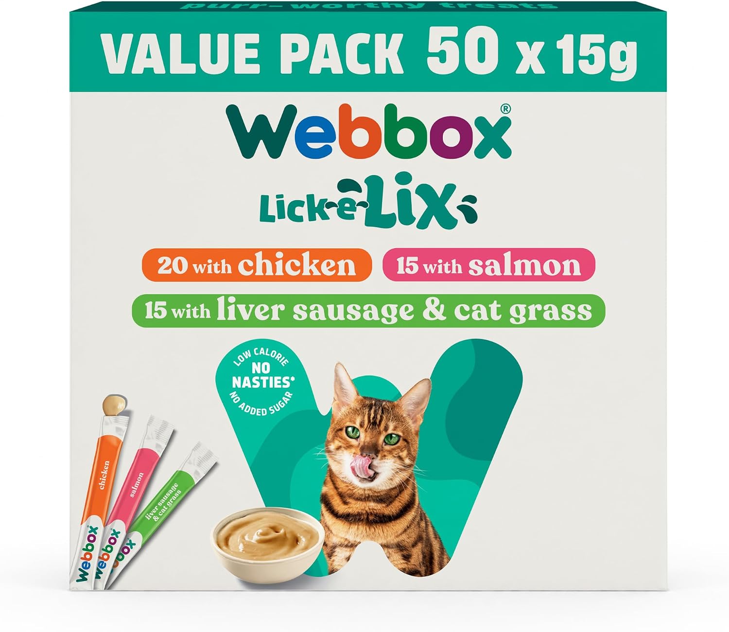 Retour d'Expérience & Bilan Utilisateur : Webbox Lick-e-Lix Cat Treats Variety Value Pa