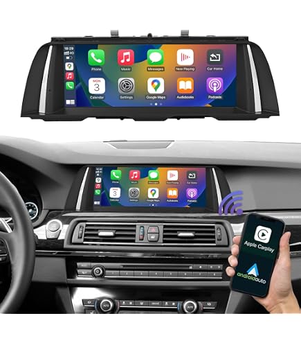 BROTECT Protection Écran Anti-Reflet Mat Pour BMW 5 F10 2014 Professional 10,2" (2 Pièces) - Film Protection Ultra Résistant