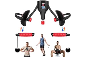 JELLYBIBO Appareil pour Muscler Le Périnée Femme 10-60 kg, 3en1 Kegel Periné Homme, Appareil Usculation Fessier, Appareil d'entraînement pour Les Cuisses pour Le Plancher Pelvien, Les Hanches, Les Bras