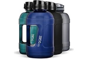 720°DGREE Butelka na wodę "uberBottle" + sitko do owoców - 350 ml, 500 ml, 650 ml, 1l, 1,5 l, 2 l, nie zawiera BPA, wodoodporna, szczelna, wielokrotnego użytku, lekka, idealna do szkoły, sportu