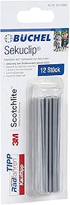 Réflecteurs De Rayons Pour Vélo Büchel SEKU Clips - 12 Pièces, Matériau 3M Scotchlite, Homologué StVZO