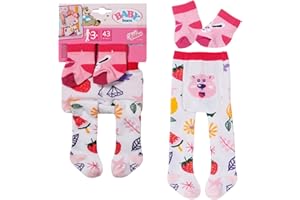 BABY Born Strumpfhose und Socken im Set für 43 cm Puppen, Set Nicht frei wählbar 836064 Zapf Creation