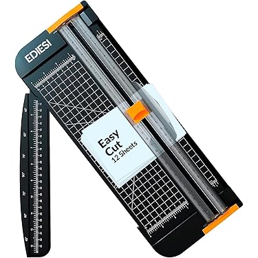 Vaessen Creative Guillotine Papiersnijder 30 cm Offwhite - Papiersnijmachine A4, A5 en A6 - Perfect voor Cardstock en Vinyl - DIY, Kaarten maken, Knutselen, Scrapbooking en Journaling