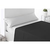 Miracle Home. Top Sheet Soft and Comfortable, 100% Brushed Microfibre, Wrinkle-Free and Anti-Peeling. 210 x 270 cm. Bed 135 c