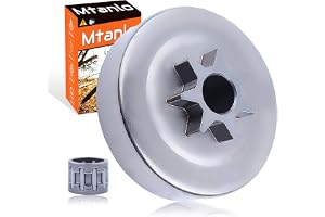 Mtanlo Chain Drive Sprocket Clutch Drum .325 7T fit For Stihl MS230 MS250 MS210 021 023 025, 325- Clutch Drum, Needle Beari
