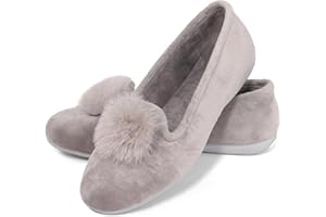 JOMIX Scarpe Ballerine Donna Invernali Ciabatte Chiuse Elegante Leggere Calde