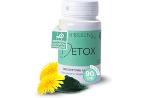 SEVERINO BECAGLI SPIRULINA MADE IN TUSCANY Spirulina 500 mg – Depurazione Fegato, Benessere Digestivo e Azione Antiossidante con Carciofo, Tarassaco, Vitamina E – 90 Compresse