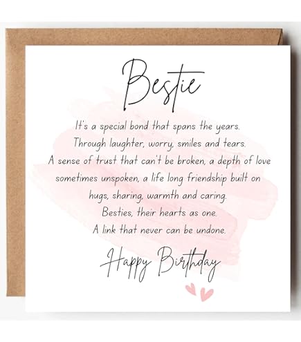 Carte D'anniversaire Amusante Pour La Meilleure Amie - Idée De Cadeau