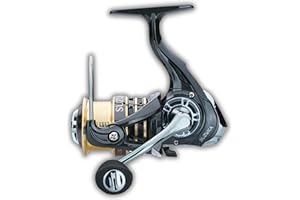 ‎ROBINSON Robinson Angelrolle - Frontbremse, 8 Kugellager, Duraluminium-Spule, 5.2:1 - je nach Größe für Barsch, Forelle, Döbel, Zander, Hecht & Wels - Suzuka