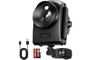 Dsoon Cámara de Tiempo 1080P FHD para Obras Exteriores, Grabar Trabajos, 180 días en Espera, 110° Gran Angular, 2,4" Pantalla LCD IP66, Modos múltiples, Tarjeta TF de 32 GB incluida