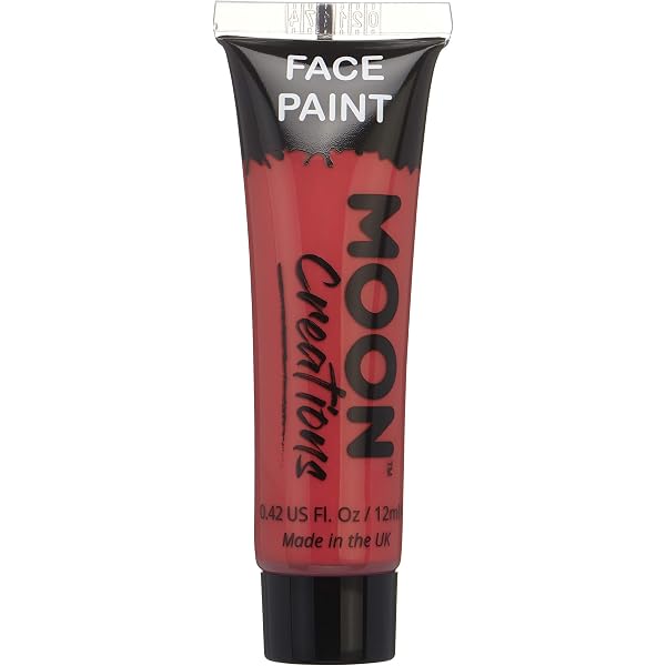 Cosmic Moon Metallic Face & Body Paint – Set Mit 8 Schimmernden Farben, Wasseraktiviert & Vegan