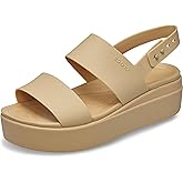 Crocs Crocs Brooklyn Low Wedge W Boş zaman parmak arası terlik ve spor giyim kadınlar.Kadın