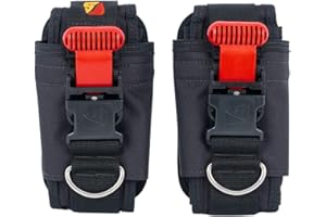 Dive Rite Scuba Diving Quick Buckle Weight Pocket System - 20 LB