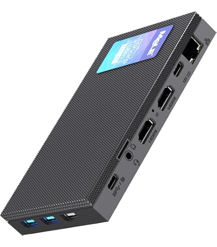 MeLE PCG02 Pro Fanless Mini PC Stick Alder Lake N100 (tot 3.4GHz
