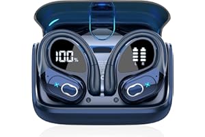 STECEi Écouteur Traducteur Instantané avec 164 Langues/6 Modes de Traduction, 3 en 1 Écouteur AI Traduction Vocale Instantanée, Bleu