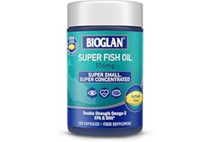 Bioglan Super Fish Oil | EPA | DHA | helps Support Heart & Cardiovascular Health | 100's