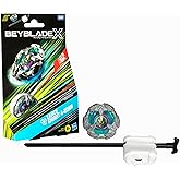 BEYBLADE X Lance Knight 4-80HN Starter Pack Set, Defense Type Right Rotating Top and Starter; 8 Year Old Boy and Girl