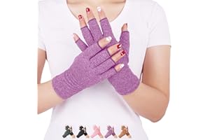 DISUPPO Gants de Compression Arthritique, Mitaine pour Soulager la Douleur et la Fatigue des Mains et Favoriser la Guérison Gants Arthrose Convient pour Hommes et Femmes
