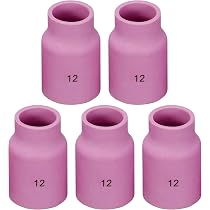 RIVERWELD Corps De Collet Pour Diffuseur De Gaz TIG 45V43 13N22 1,6mm Coupes En Verre