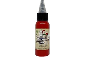 SAILOR JERRY VON DEEP COLOURS! GMBH REACH-konforme Sailor Jerry deutsche Tattoofarbe Chinarot (China Rot) 30 ml. Deutsche Tattootinte, Made in GERMANY. Mit Zertifikat. Tätowierfarbe, Tattoo Ink, Vertrieb durch HAN-SEN GmbH