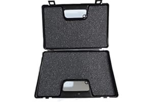 SENZAMA Valigetta Porta Pistola in ABS per Utensili Coltelli Torce con Schiuma Protettiva per il Trasporto Piccoli Oggetti