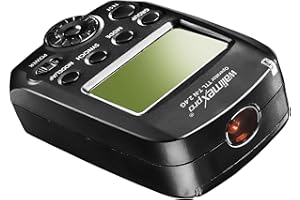 WALIMEX PRO Walimex 21969 Fernbedienung - Zubehör für Fotostudio-Blitzlichter (Fernbedienung, 8 Kanäle, 2,4 MHz, 25 m, Schwarz, 4 cm)