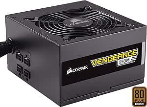 Corsair CP-9020111-DE Vengeance 550M ATX/EPS Teil-Modular 80 Plus Bronze 550W, Netzteil, EU