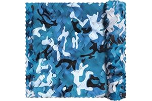 ‎SENSONG Sensong Tarnnetz Camouflage Netz Woodland Armee Tarnung Net für Deko Waldlandschaft Jagd Sichtschutz Outdoor Camping Garten Größen